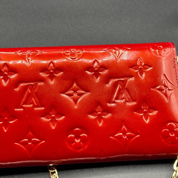 🚫SOLD🚫❤️Authenticated Louis Vuitton Vernis Porte Feuille Sarah Long Wallet ❤️ - Picture 9 of 16